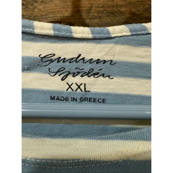 Gudrun Sjoden stripped cotton top size XXL - Picture 3 of 7